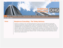 Tablet Screenshot of bosphorus-consulting.com